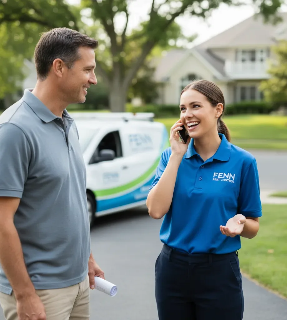 Fenn Pest Control customer support in Lambertville